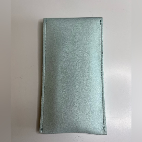 💥Mini Travel Size Makeup Brush Set of 8 w case gym office green purse cosmetics - Picture 4 of 6